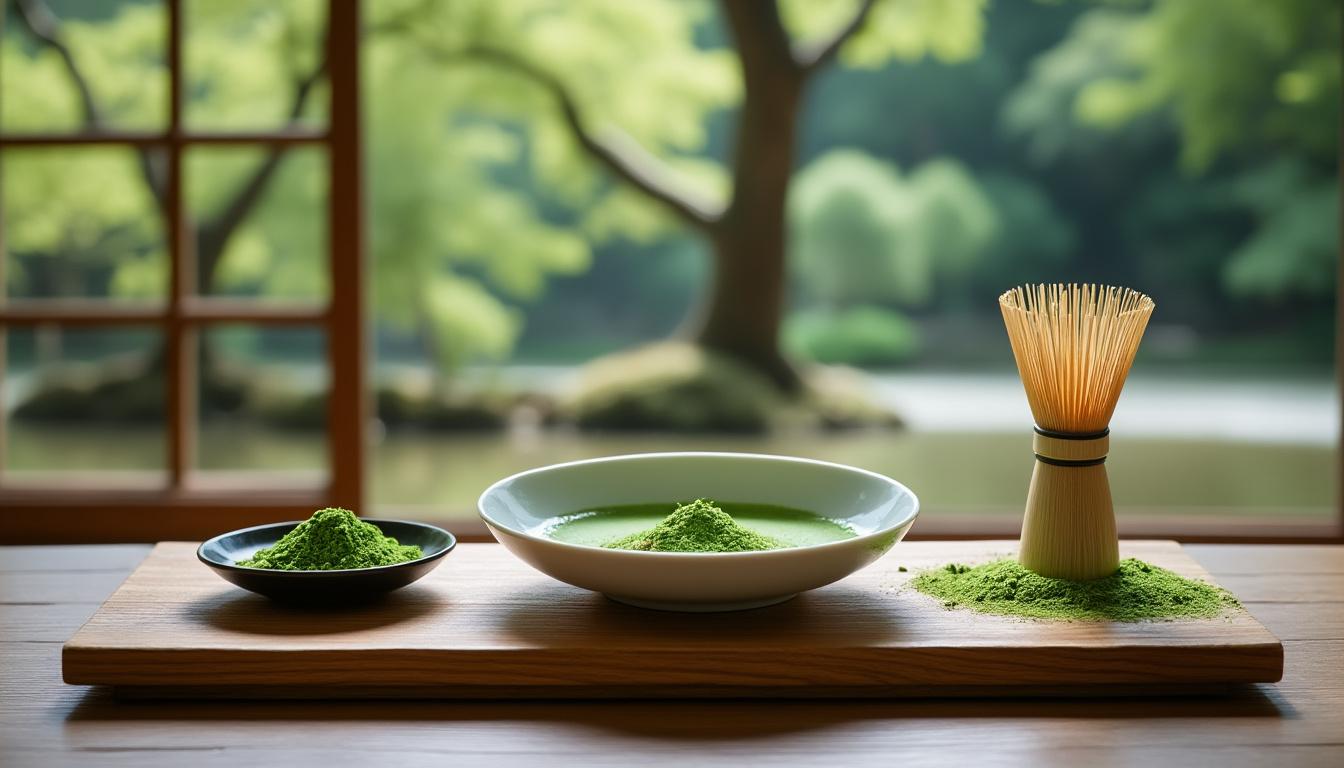 découvrez notre délicieux gâteau au thé matcha et aux amandes, un dessert léger et raffiné qui ravira vos invités à toutes les occasions. parfait pour apporter une touche d'originalité à vos repas, il allie saveurs délicates et bienfaits du matcha. à déguster sans modération !