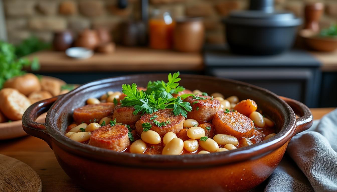 découvrez l'histoire fascinante du cassoulet, plat emblématique de la cuisine française, et explorez les traditions qui en font un incontournable des repas conviviaux. plongez dans les secrets de cette recette savoureuse et apprenez à réaliser le meilleur cassoulet.