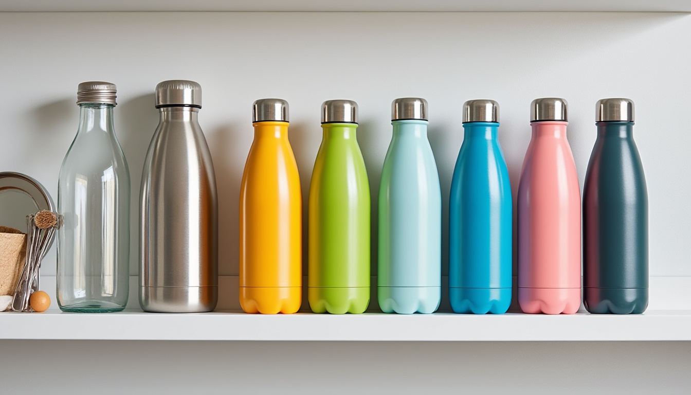 découvrez nos astuces pratiques pour ranger efficacement vos bouteilles d’eau réutilisables et optimiser l’espace dans votre cuisine ou votre maison.