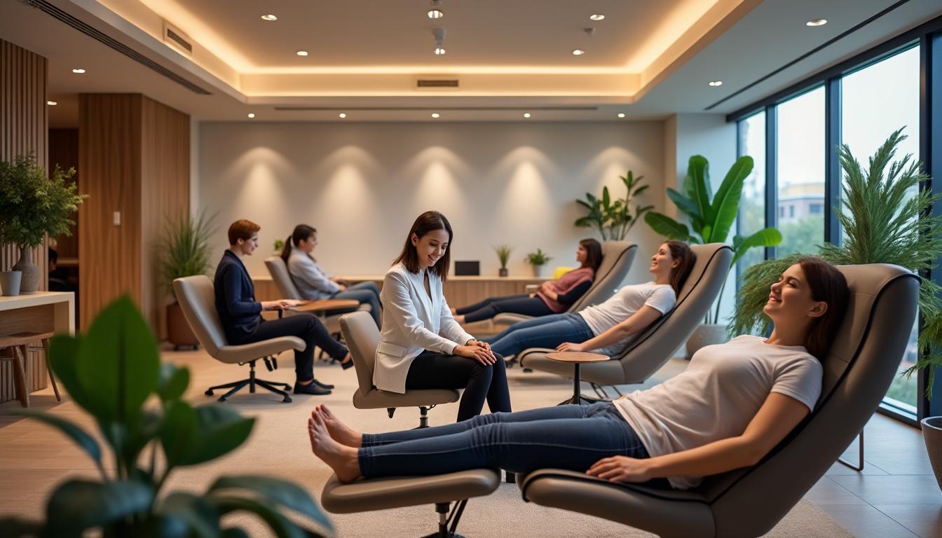 découvrez comment respire massage en entreprise peut améliorer votre bien-être au travail, réduire le stress et transformer votre routine professionnelle pour plus de productivité et de sérénité.