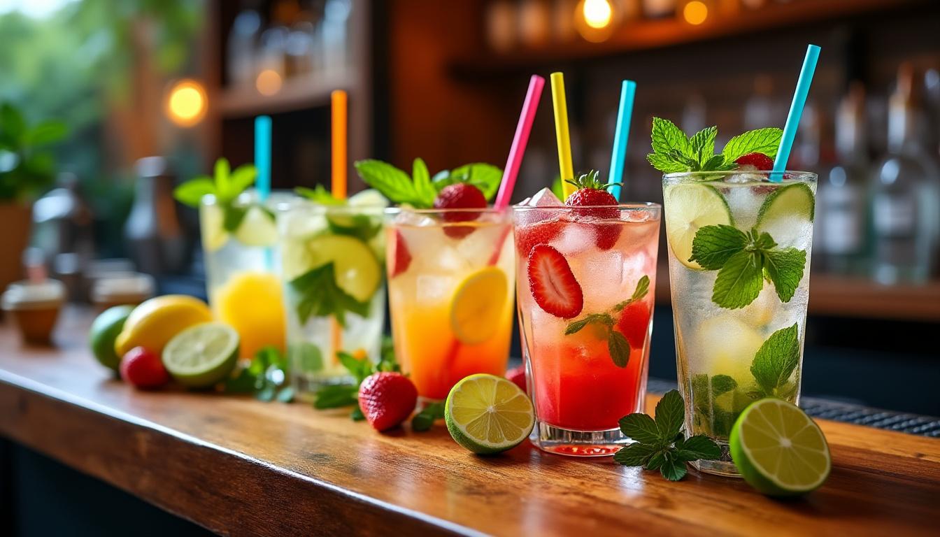 découvrez nos recettes de cocktails incontournables pour l’été 2024 et surprenez vos invités avec des boissons fraîches, originales et faciles à réaliser lors de toutes vos soirées estivales !