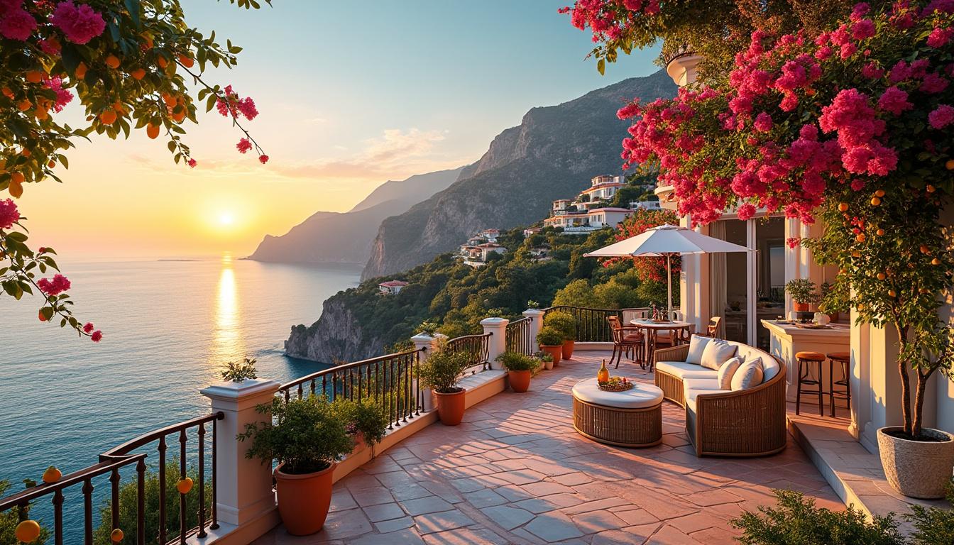 explorez les meilleurs sites de locations de vacances à amalfi et dans la région de campanie pour un séjour inoubliable entre mer et montagne.