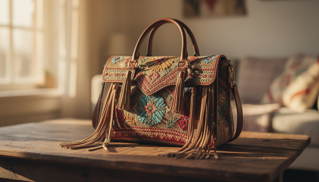 découvrez le sac cabas bohème avec pompons, l'accessoire polyvalent parfait pour ajouter une touche d'élégance décontractée à tous vos looks.