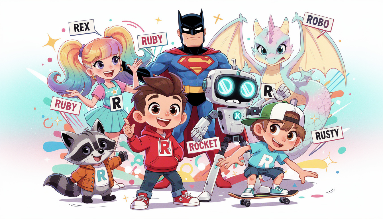 découvrez une liste de personnages de dessin animé dont le nom commence par la lettre r, et explorez leur impact culturel à travers le temps.