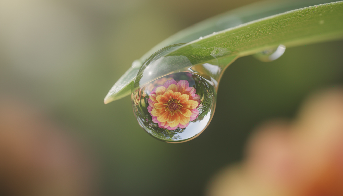 découvrez comment photographier les reflets dans une goutte d'eau avec des techniques professionnelles pour capturer des images créatives et surprenantes.