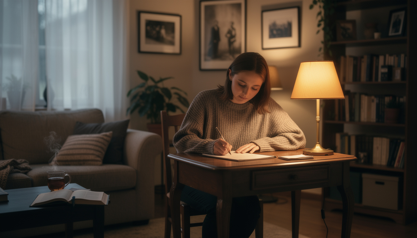 une lettre ouverte à mon mari qui me délaisse, explorant nos sentiments et réfléchissant sincèrement à notre avenir commun.