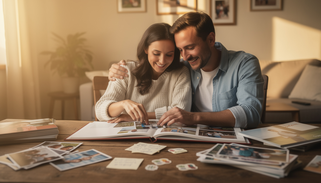 revivez vos plus beaux moments d'amour à travers des albums photos uniques et émouvants, conçus pour immortaliser vos souvenirs précieux.