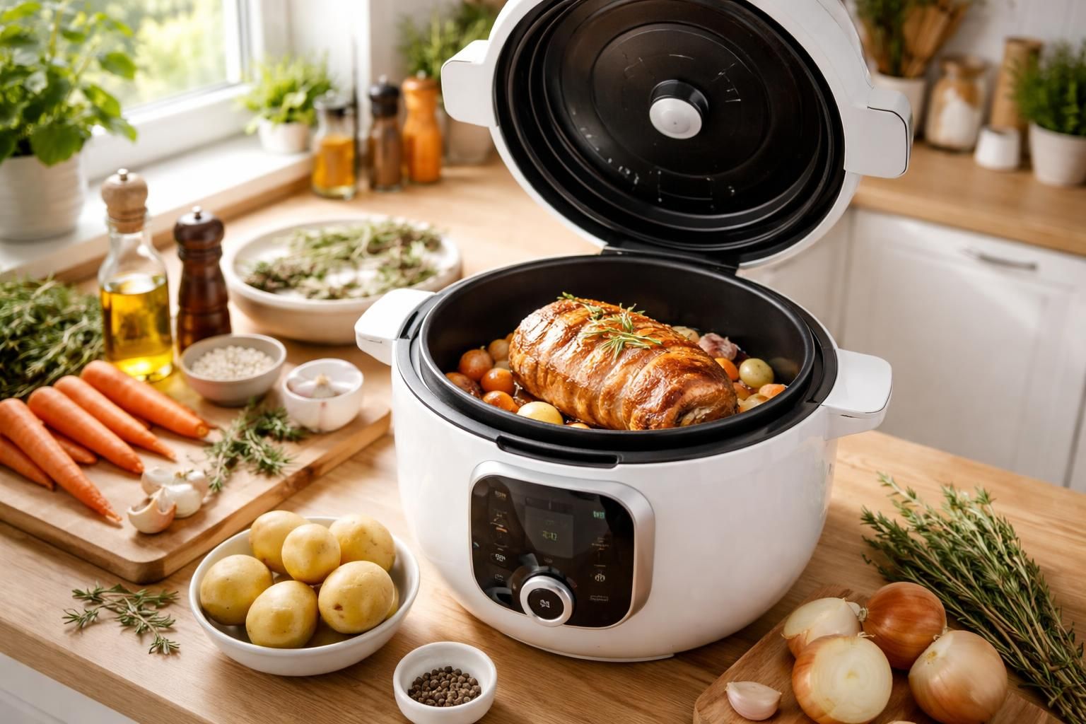 Cuisson Roti De Porc Cookeo